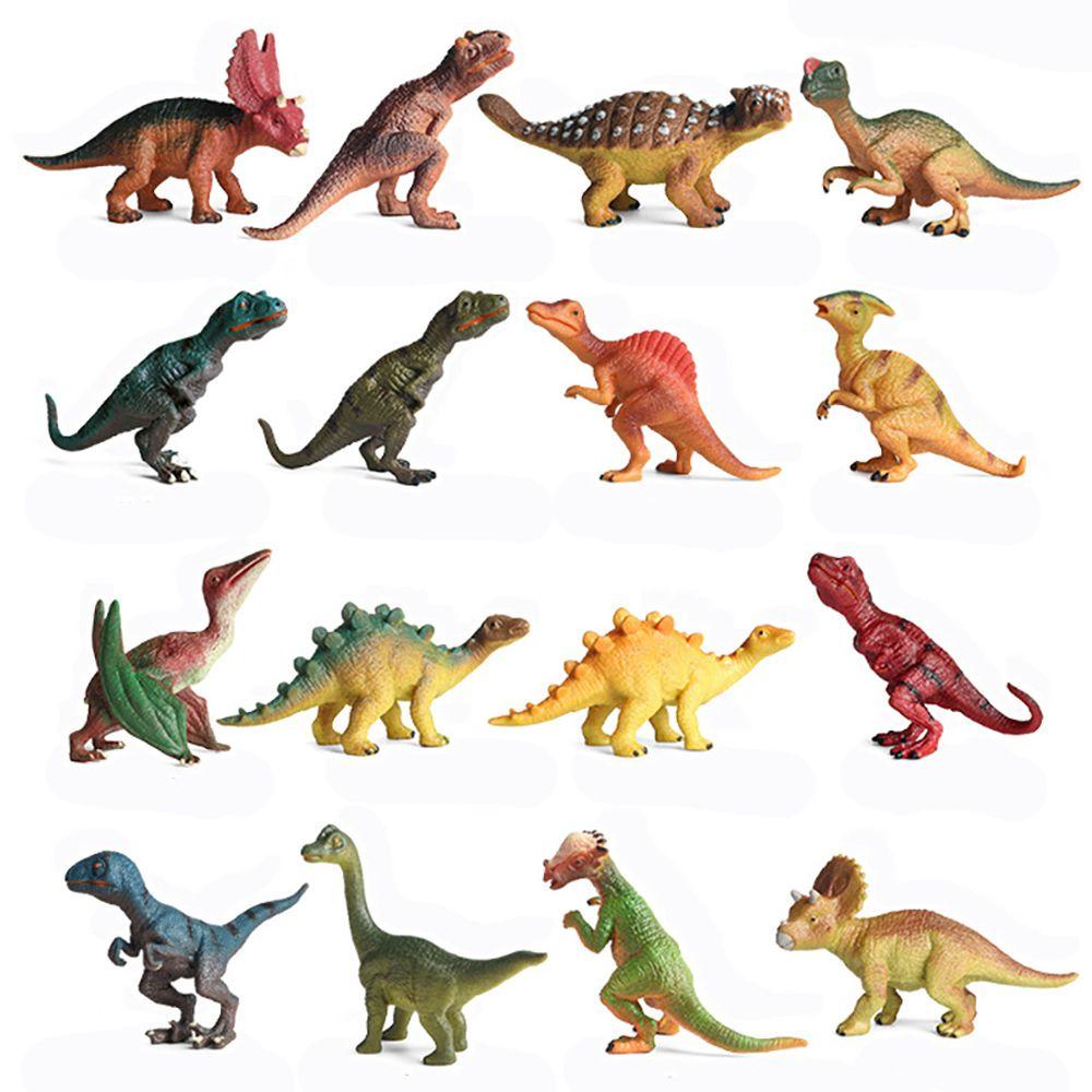 Set 16 Mô Hình Khủng Long Đồ Chơi Giáo Dục Sớm Cho Bé