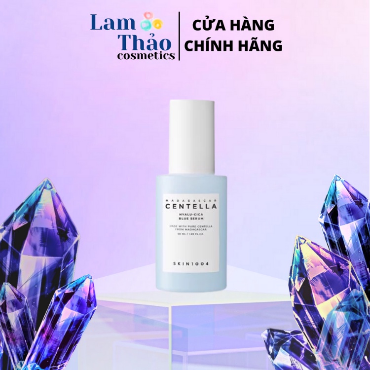 Tinh Chất Làm Dịu, Sáng Da Skin1004 Madagascar Centella Hyalu-Cica Blue Serum 50ml