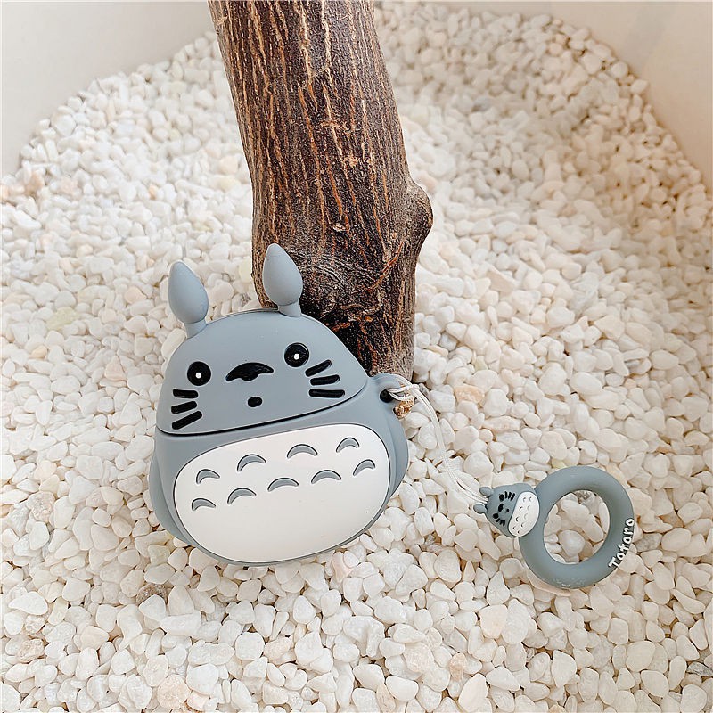 [Mã ELORDER5 giảm 10K đơn 20K] Case airpod - Vỏ bao đựng tại nghe airpod 1/ 2 hình TOTORO chống va đập -Hồng Anh Case