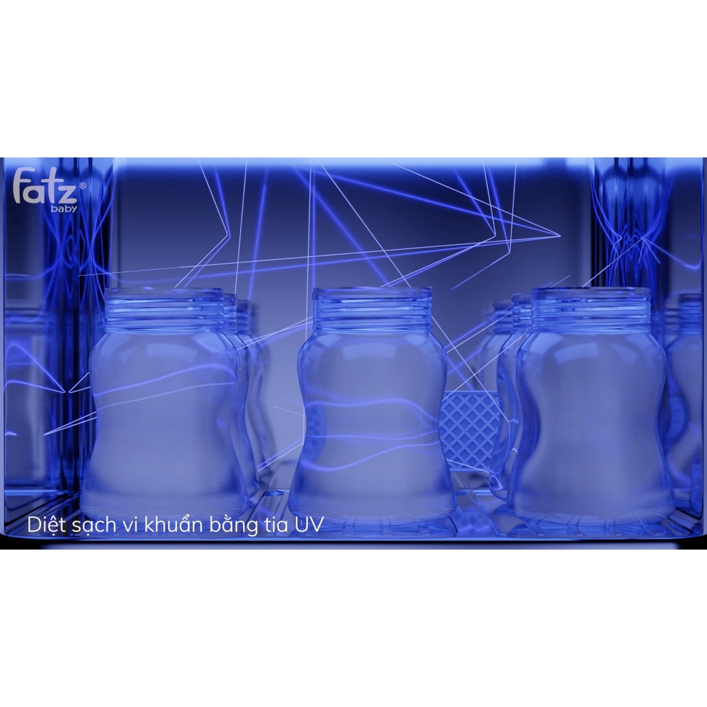 Máy Tiệt trùng Sấy Khô UV Thunder 4 FATZ BABY FB4716TN 10L, Ghi Trắng, 135W, AC 220V -240V, 50/60Hz