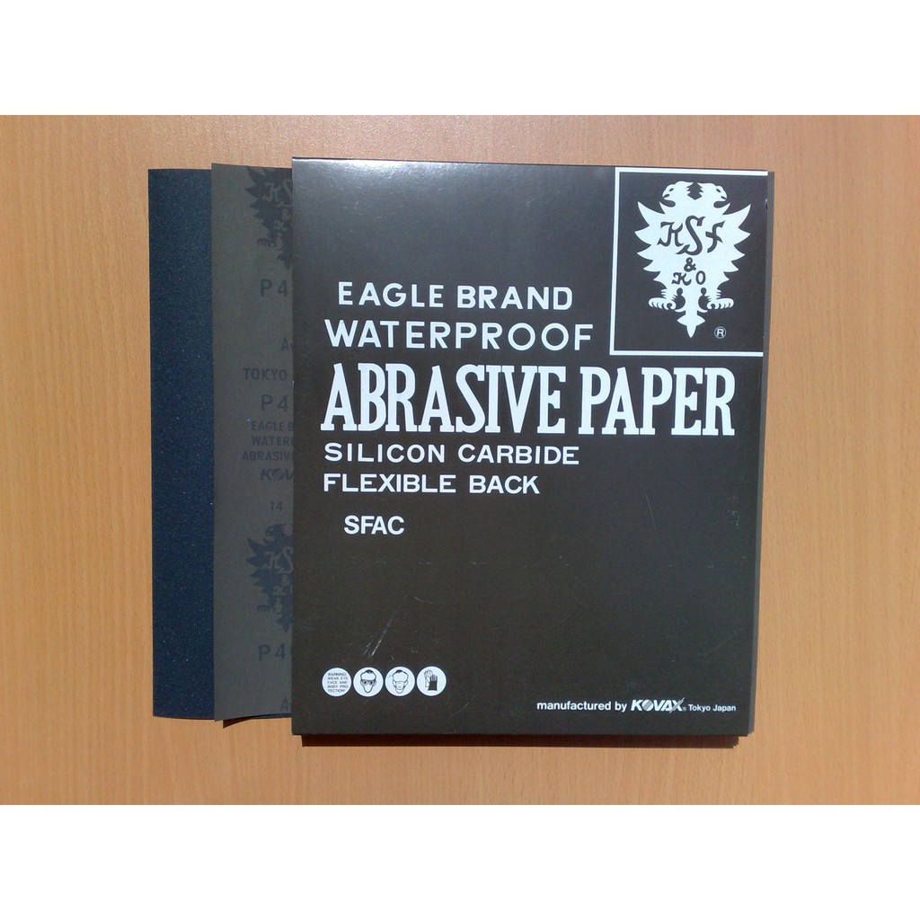 Giấy nhám, giấy ráp chà xe máy, ô tô Kovax Nhật Bản