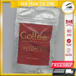 Keo Nối Mi Gollee Chuyên Tạo Fan chính hãng hàn quốc ít cay 5gr