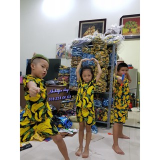 bộ chuối vàng trái cây nam nữ, gia đình - bộ đi biển kate thái 1 - bộ trái cây gia đình