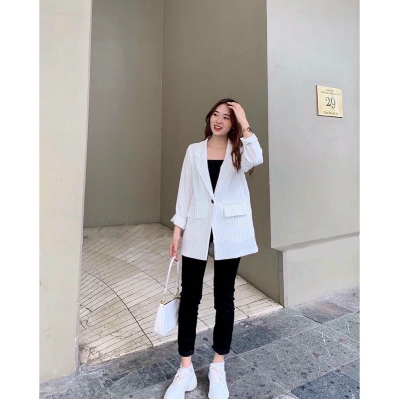 Áo Vest BLAZER phối túi đủ màu chuẩn size S M