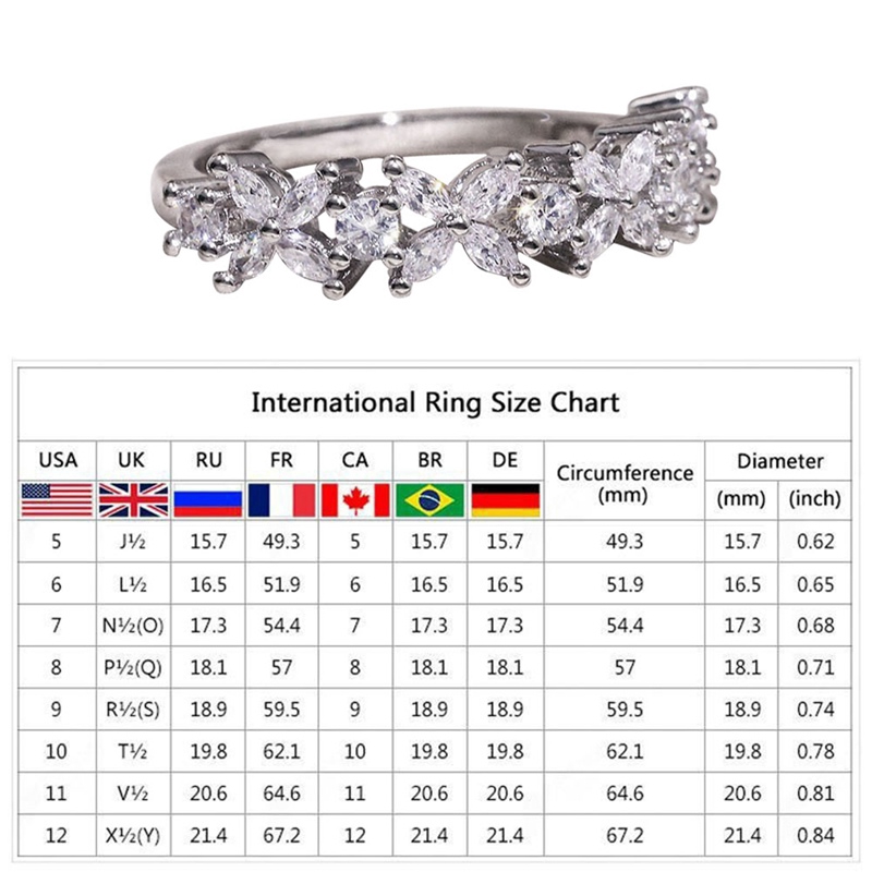 Nhẫn Cưới Mạ Bạc S925 Hình Bướm Đính Đá Sapphire Sang Trọng