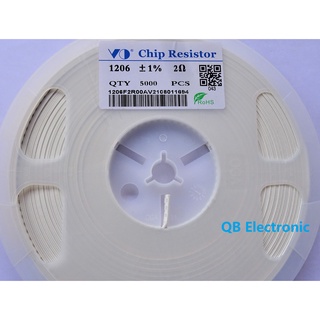 Điện trở dán 2 ohm điện trở smd 1206 2 ohm 1/4w sai số 1% set 100 pcs