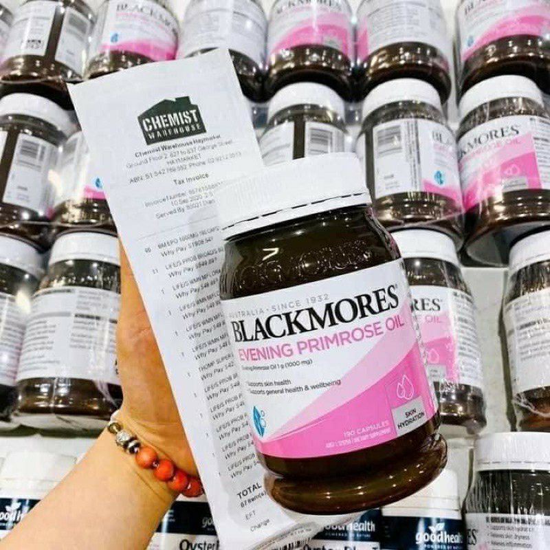 Tinh dầu hoa anh thảo Blackmores evening primrose oil 190 viên của ÚC