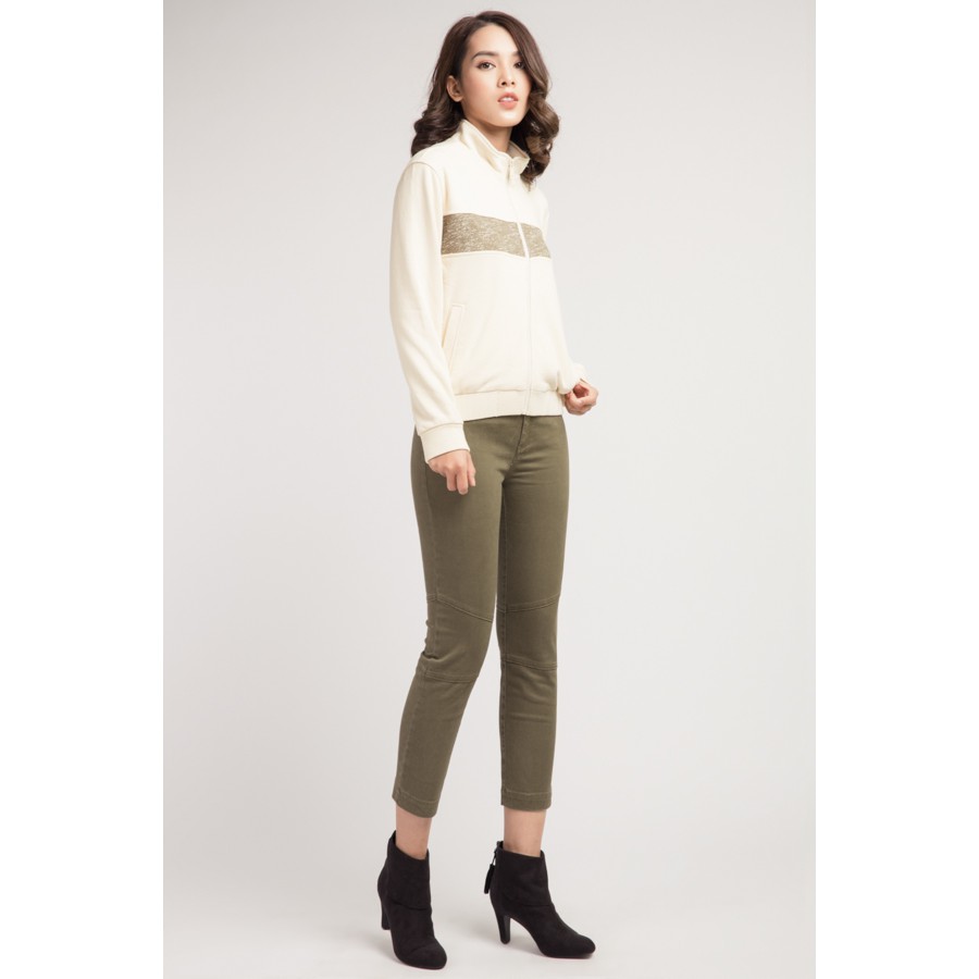 Áo khoác nữ cao cổ khóa kéo IVY moda MS 70B5604 | BigBuy360 - bigbuy360.vn