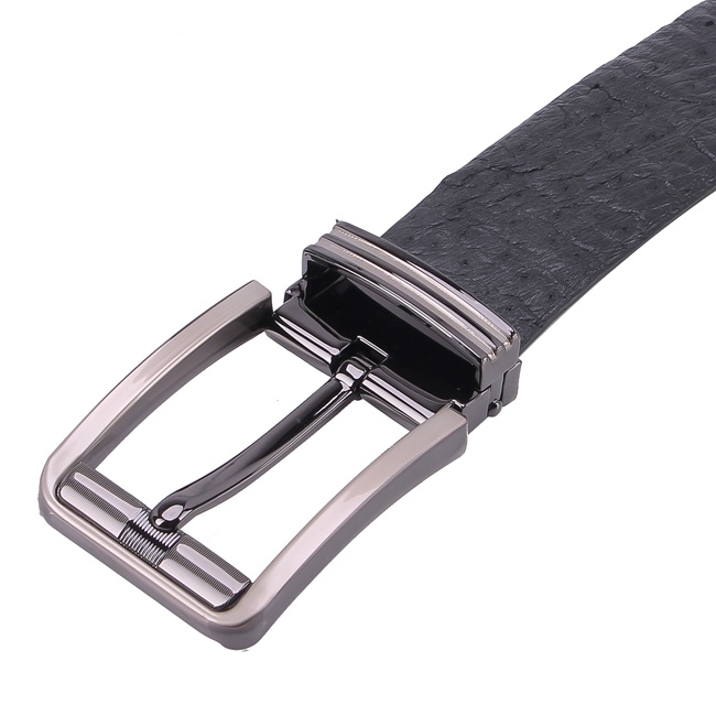 Dây nịt nam da đà điểu da hột 4P đầu kim nhiều loại nhiều màu HP4438-40-41-55