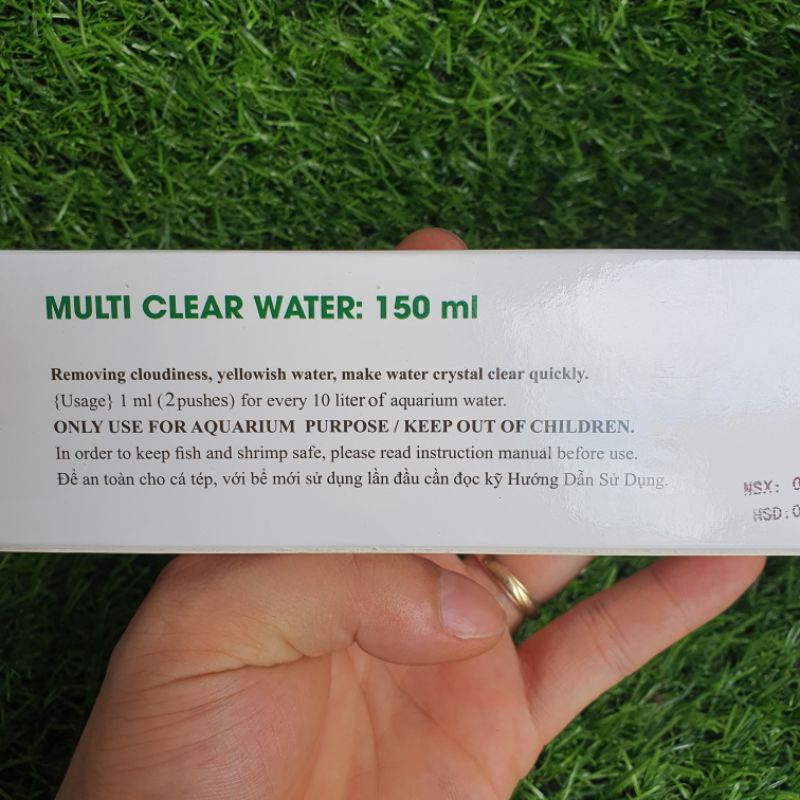 Vi Sinh Multi Bio - Clear Water MultiBio Chế Phẩm Sinh Học Giúp Xử Lý - Làm Trong Nước Nhanh Chóng Cho Bể Cá Cảnh