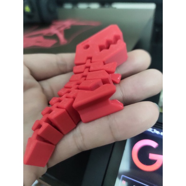 Combo 4 con vật in 3D Flexi có khớp chuyển động
