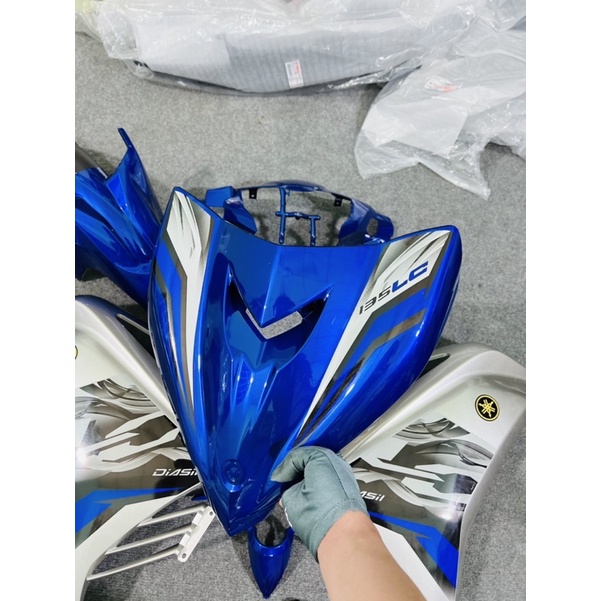 Dàn Áo Exciter 135 Xanh Bạc V7