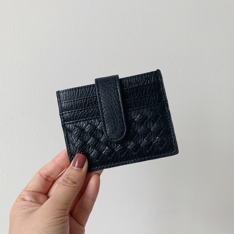 Ví đựng thẻ ELENOR Alani cardholder V1, đan thủ công lạ mắt