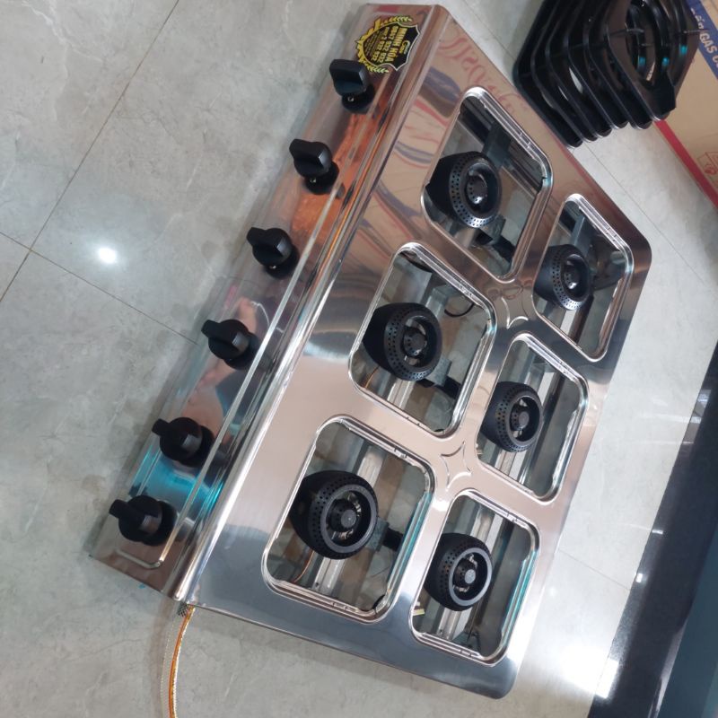 Bếp gas mỳ cay - bánh xèo - hải sản - gia đìn 6 lò