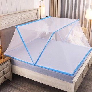 ( Hàng chính hãng ) Màn chống muỗi màn chụp màn ngủ gấp gọn cao cấp tiện lợi  - Kích thước 160 x 200cm