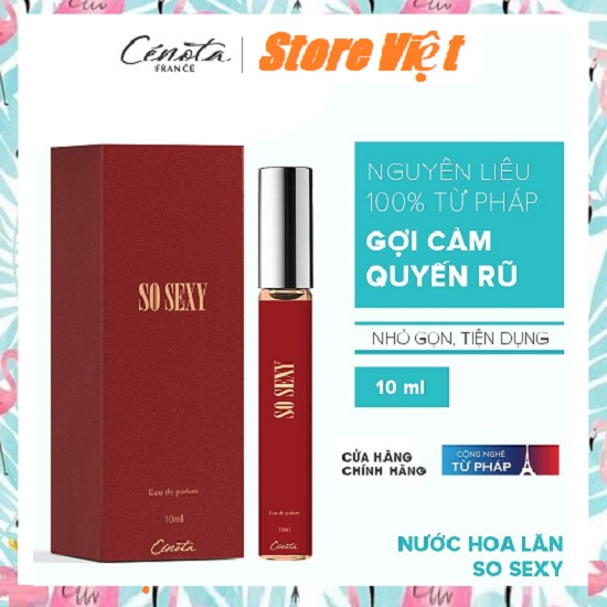 Nước hoa lăn Cenota So Sexy 10ml, nước hoa lăn chính hãng hàng cao cấp- Store Việt