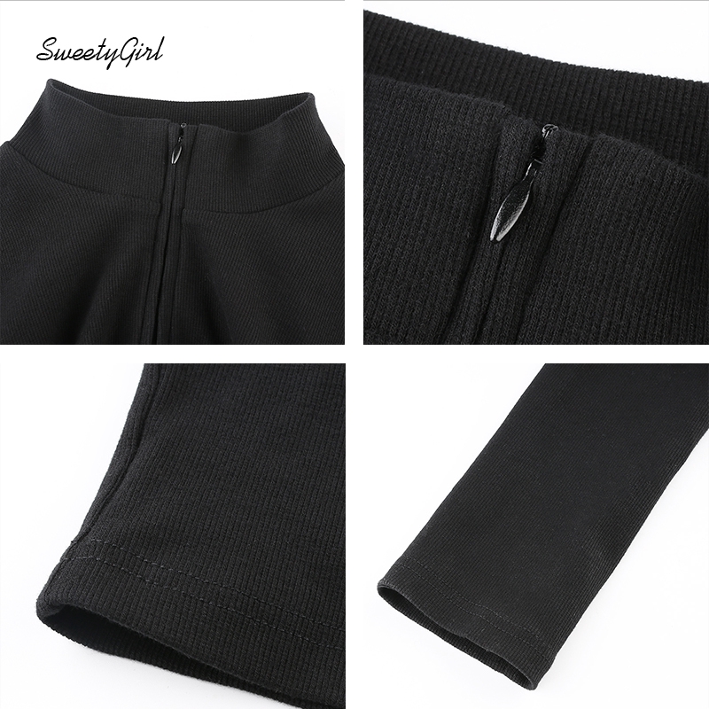 SweetyGirl Women Polo Shirt Fashion Solid Color High Collar Zippered Long Sleeves Slim Fit Casual All Match Tops | BigBuy360 - bigbuy360.vn