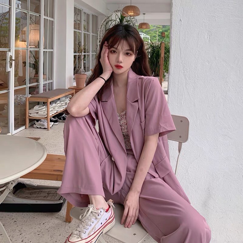 Sét vest cộc cho mùa hè thanh lịch cá tính