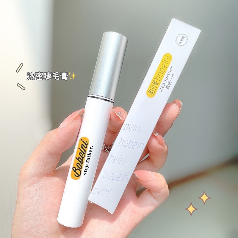 Chuốt Mi Mascara Bobeini Làm Dày Mi, Cong Mi Không Trôi Chống Thấm Nước Magic Colorful Slender Mascara