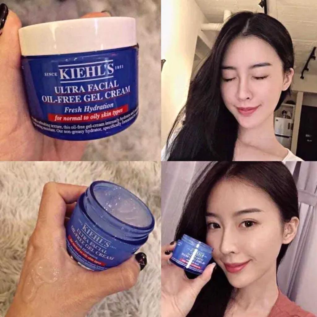 Combo Mặt Nạ Đất Sét 14Ml Kèm Kem Dưỡng Cấp Ẩm Kiềm Dầu Ultra Facial Oil-Free Kiehl's Mini