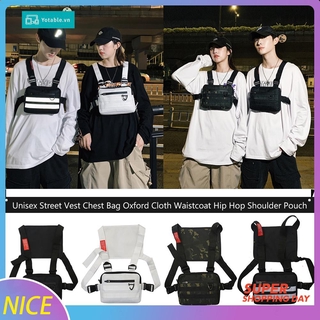 Túi Đeo Chéo Phong Cách Hip Hop Unisex