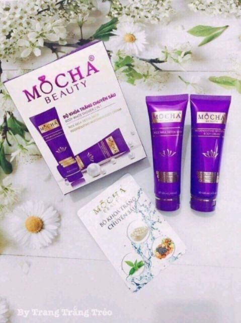 BỘ TẮM TRẮNG CHUYÊN SÂU MOCHA - MC09