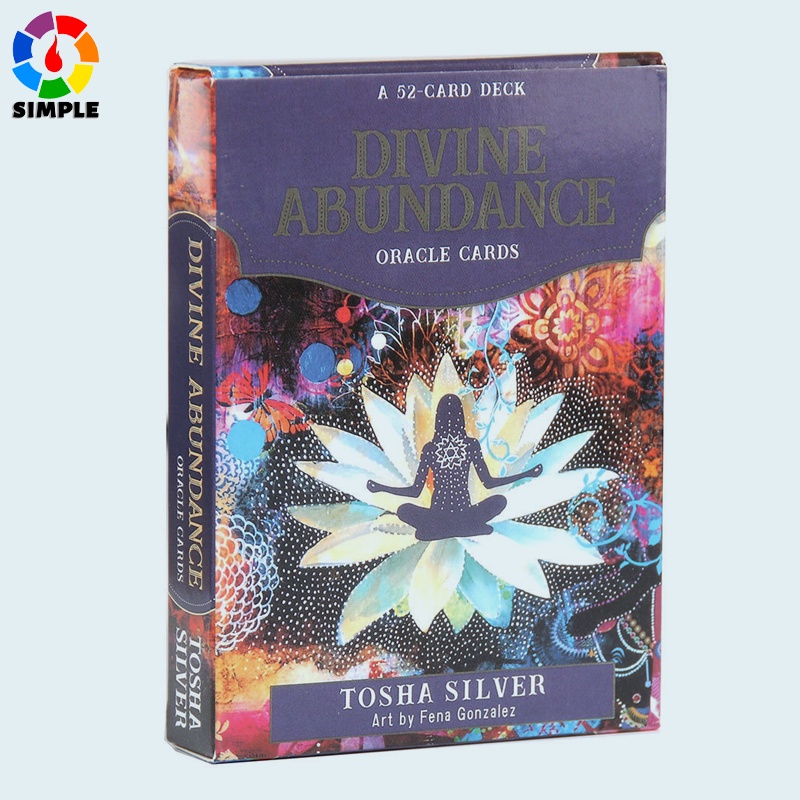 Divine Abundance Oracle Bộ Thẻ Bài Trò Chơi Oracle 51 Lá