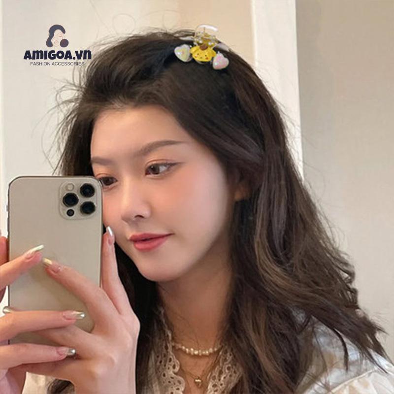 ✨✨Kẹp Tóc Cá Mập / Cún / Cá Mập Cỡ Lớn Họa Tiết Kuromi Melody Dễ Thương Cho Bé Gái