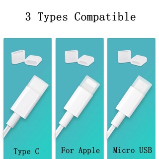 Nắp Silicone Đậy Cổng Sạc Chống Bụi / Micro USB & Type-C