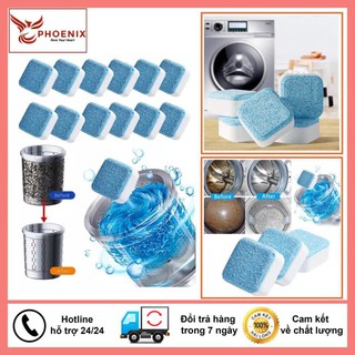 Viên tẩy sạch lồng máy giặtnhập mã . chất làm máy giặt nhanh chóng