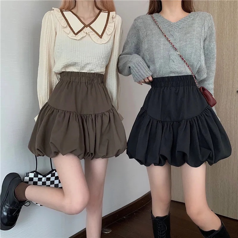 Chân Váy Chữ A Eo Cao Thời Trang Dành Cho Nữ C8725