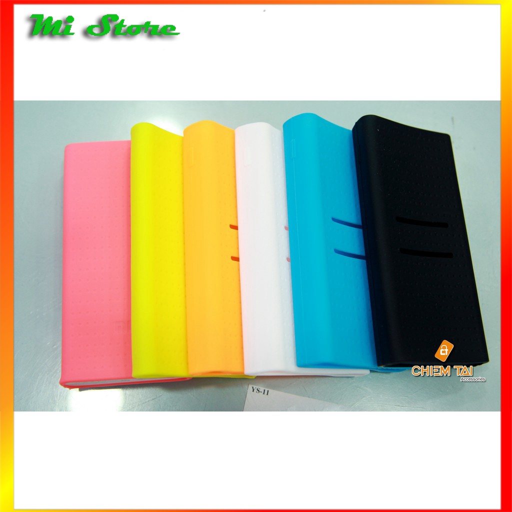 Bao silicon pin sạc dự phòng Xiaomi 20000 mAh Gen 2 -ChuyênMI