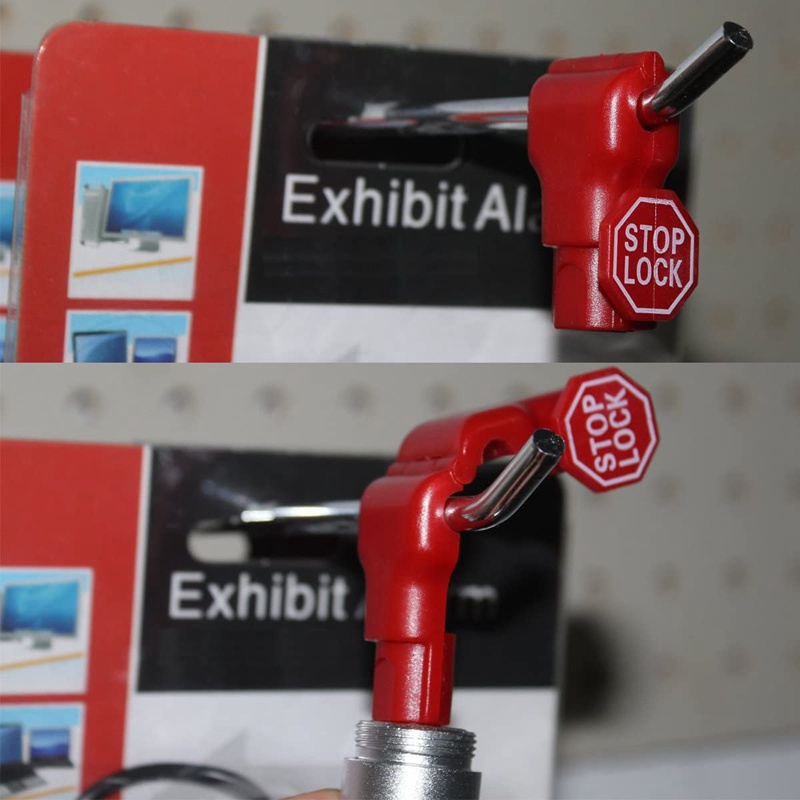 Bộ 100 Móc Khóa Nhựa Màu Đỏ Chống Trộm Tiện Dụng