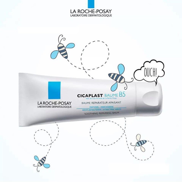 Kem Dưỡng Làm Dịu Da Kích Ứng, Phục Hồi Da La Roche-Posay Cicaplast Baume B5 40ml