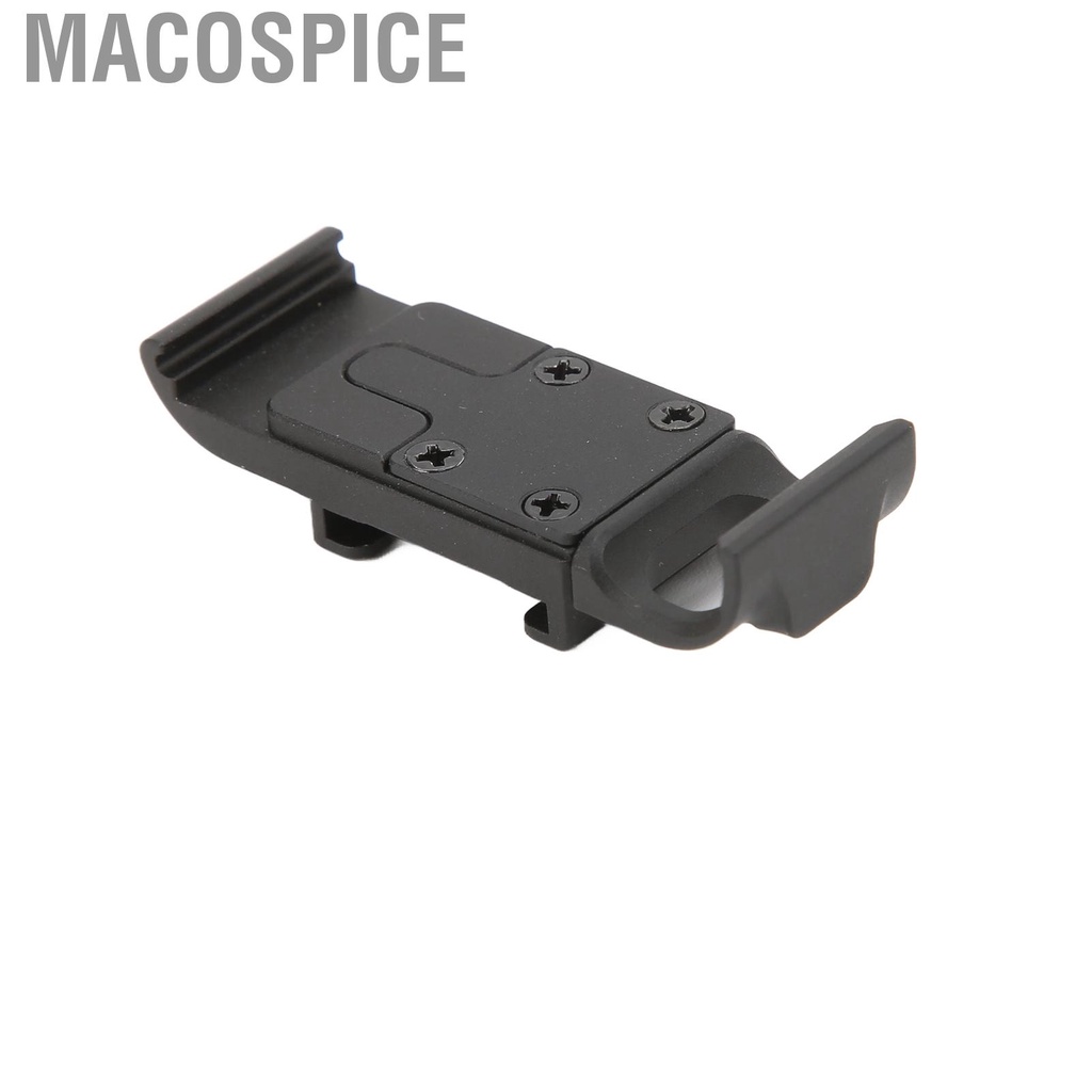 Vỏ bảo vệ pin Macospice có lỗ vít 1/4 inch cho GoPro 9 màu đen | BigBuy360 - bigbuy360.vn