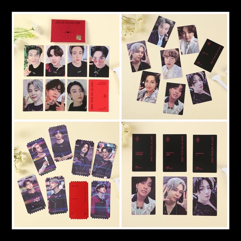 Card ảnh BTS Bluray DVD Map Of The Soul On: E