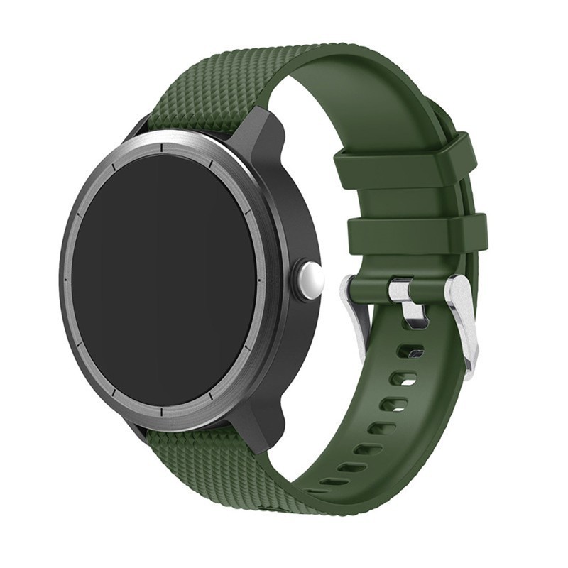 Dây đeo silicone mềm thay thế cho đồng hồ thông minh Garmin Vivoactive 3 / vivoactive 3 music / HUAWEI WATCH GT 2 42mm