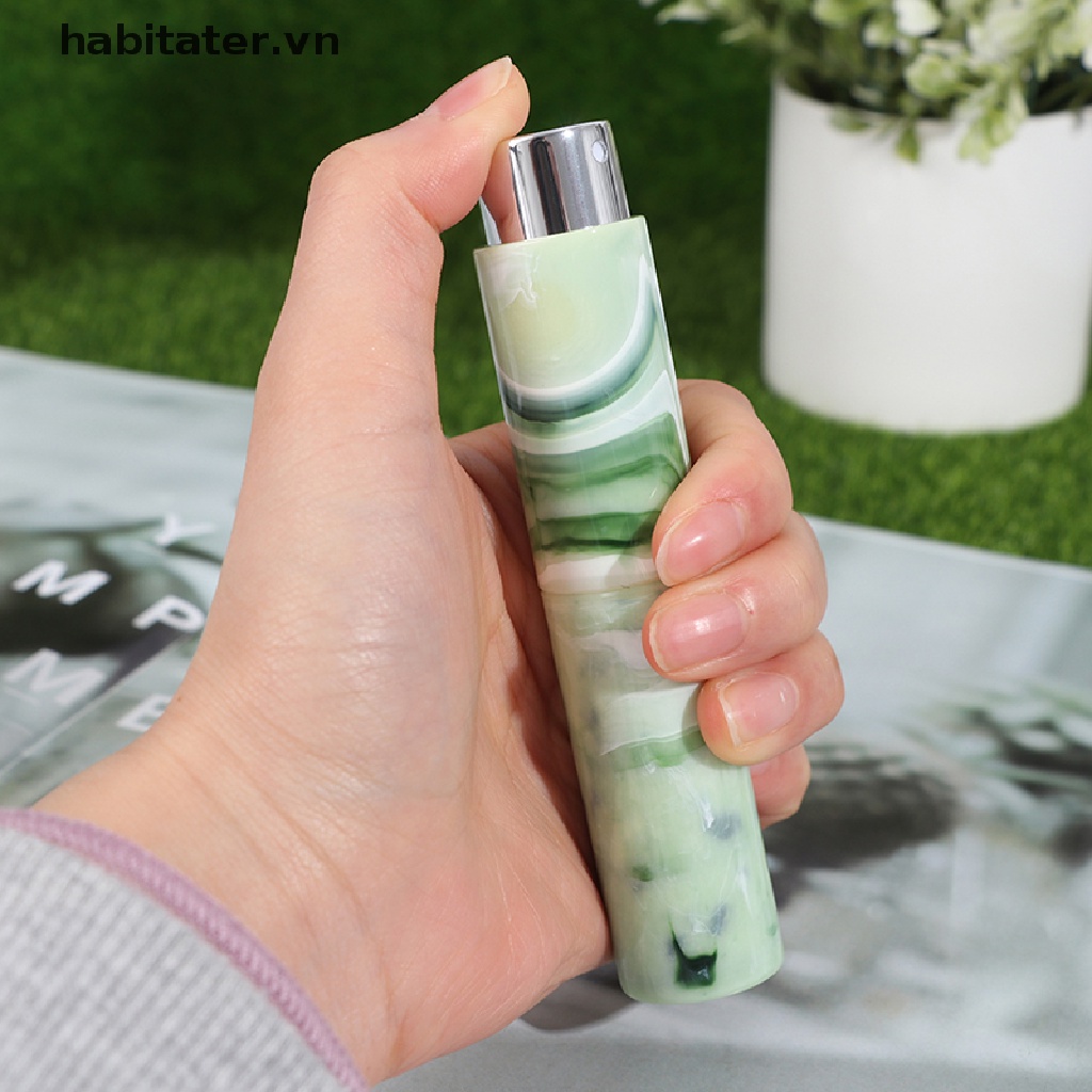 Chai Rỗng Đựng Nước Hoa Dạng Xịt Họa Tiết Cẩm Thạch Có Thể Đổ Đầy