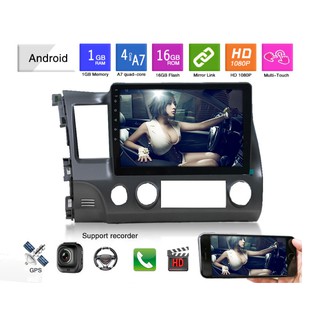 MÀN HÌNH ANDROID THEO XE HONDA CIVIC 2007 _ 2012