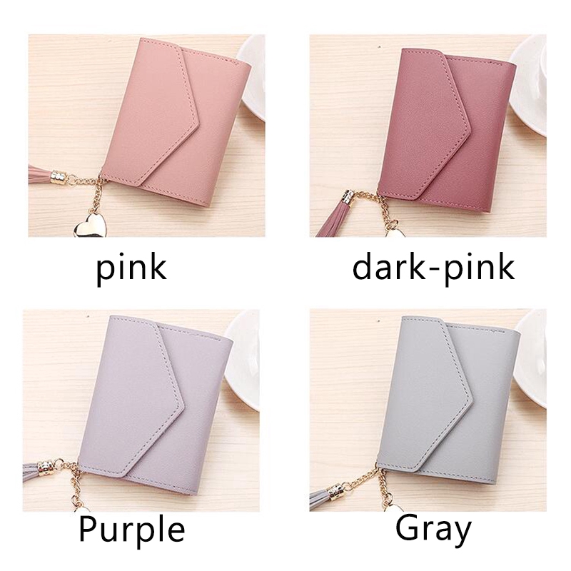 Ví đựng tiền IELGY phối tua rua dễ thương thời trang cho nữ