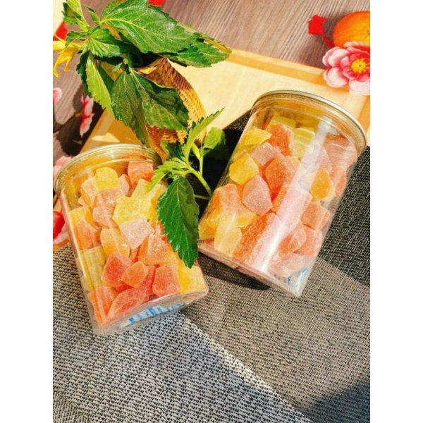 [Freeship] kẹo sữa dẻo đà lạt ( ngọt-thơm- mềm) hủ 430gr,ăn vặt poppy food siêu ngon ,siết chất lượng