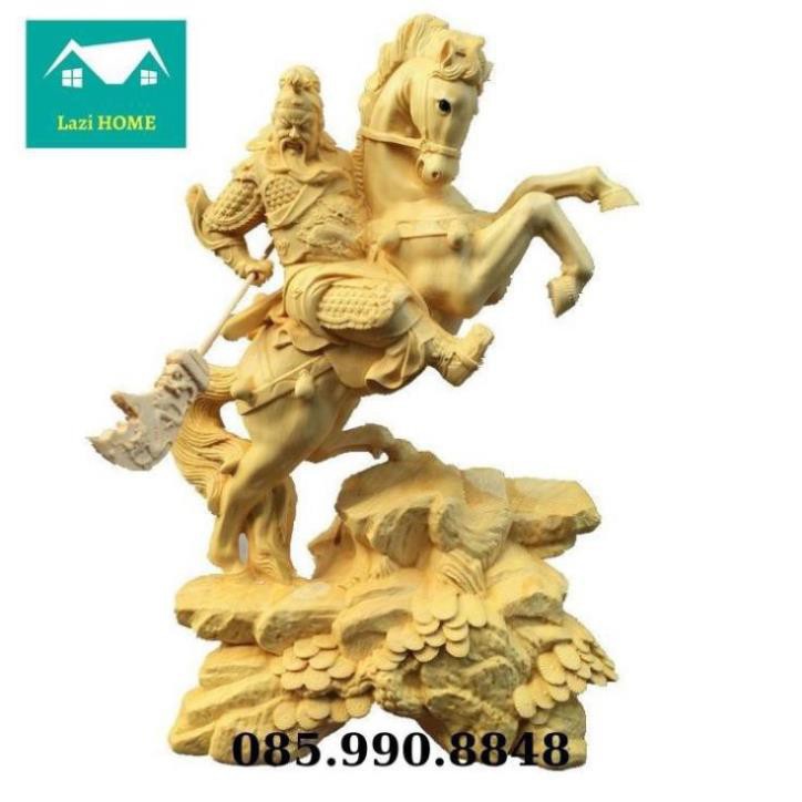 Tượng trang trí gỗ Hoàng Dương cao cấp, tượng phật phong thủy -M6 phật bà tay cầm trường kỷ . .. . .