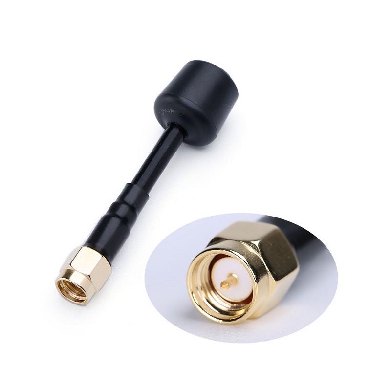 Ăng Ten LHCP / RHCP 5.8GHz RHCP SMA / LHCP RP-SMA FPV Kèm Dây Cáp 45mm Cho Máy Bay Điều Khiển Từ Xa FPV