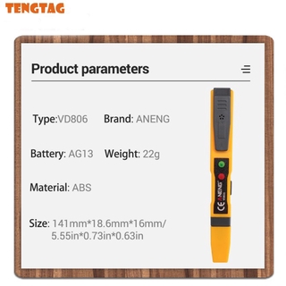 Bút Thử Điện Đa Năng Aneng Vd806 Ac / Dc