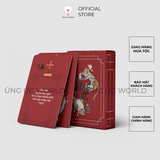 Bộ bài uống rượu Tết 2022, bài châm tửu drinking game bản giới hạn Tuý Hổ 52 lá Ừng Ực