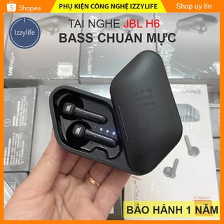 Tai Nghe Bluetooth JBL H6, tai nghe JBL cao cấp, Bass sâu, nghe nhạc 4 giờ, nắp đốc sạc trượt phong cách