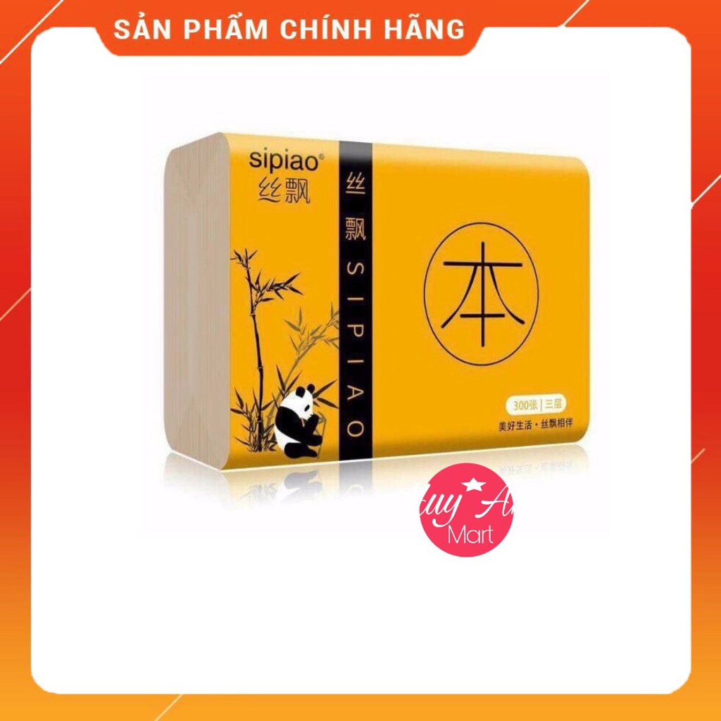 [Mã 267FMCGSALE giảm 8% đơn 500K] ️HOT DEAL️ GÓI GIẤY ĂN GẤU TRÚC SIPIAO 300 TỜ hàng chuẩn