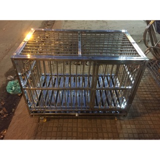 Chuồng chó lắp ráp inox