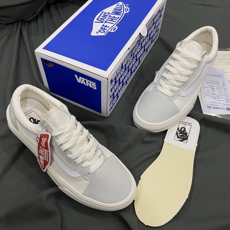GIÀY VAN STYLE 36 TRẮNG XÁM SC