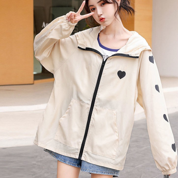 Summer Sunscreen Clothing Women 2021 New Korean Version Of Wild Love Thin Coat Cardigan Breathable Sunscreen Clothing St